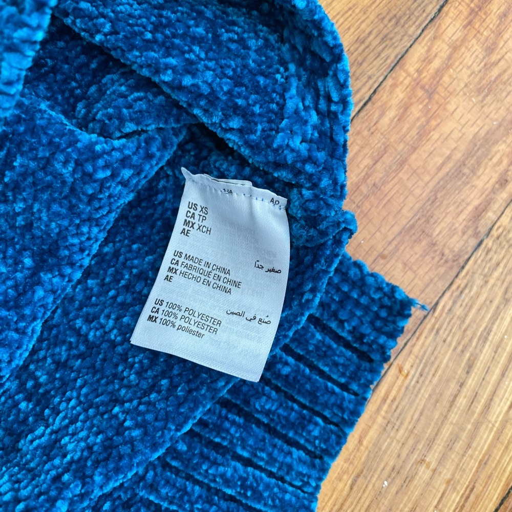 Karen Scott Deep Blue V-Neck Sweater - XS - Picture 5 of 8